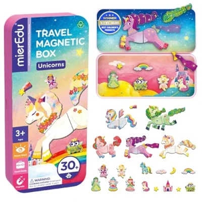 Imagen de Puzzle Magnético Unicornios
