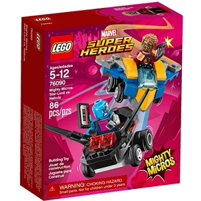 Imagen de LEGO Super Heroes Mighty Micros: Star Lord vs. Nebula (76090)