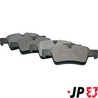 Imagen de JP GROUP 1363701210 Juego de pastillas freno Eje trasero preparado para indicador desgaste MERCEDES BENZ: Clase ML, R, GL