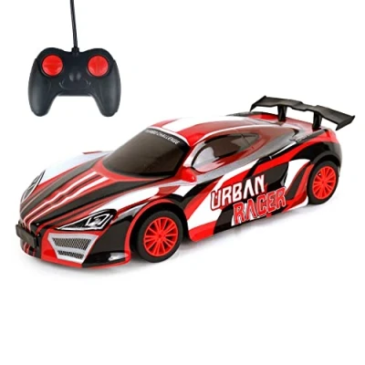 Imagen de TURBO CHALLENGE Coche de Carreras Urban Racer 097305 Control Remoto Rojo 1/24 Pilas no Incluidas Plástico A Partir 3 años