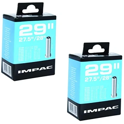 Imagen de Impac 29&quot; x 1.75 2.35 Mountain Bike Inner Tubes Schrader Valve (Pair)