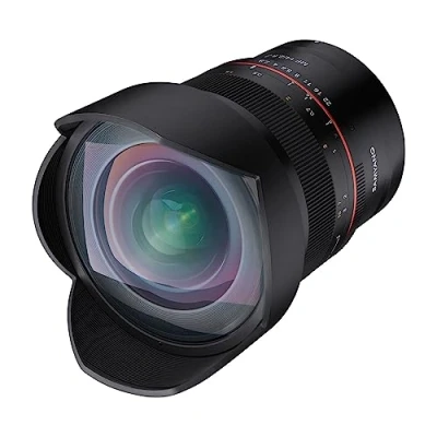 Imagen de Samyang MF 14 mm F2.8 Z Nikon Lente manual ultra gran angular de distancia focal fija para cámaras Series, F, formato completo, APS C
