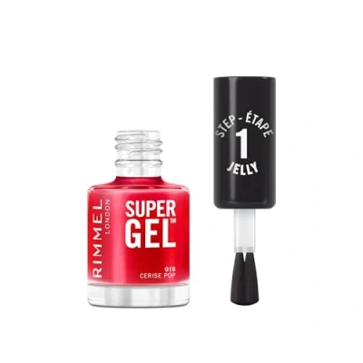 Imagen de RIMMEL SUPER GEL ESMALTE DE UÑAS 16 CERISE POP 12ml
