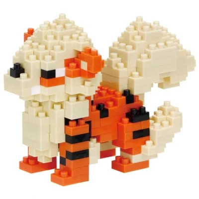 Imagen de nanoblock Bandai Arcanine, Kit detallado de construcción en Miniatura, optimo para Fans Pokémon y Regalos NBPM106