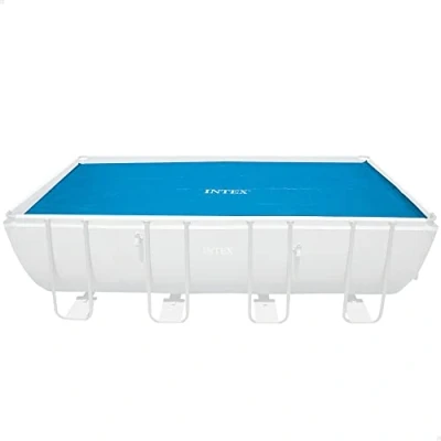 Imagen de Cobertor solar para piscinas rectangulares INTEX, Color Azul, 549 x 274 cm