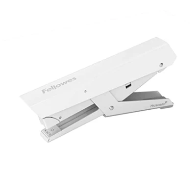 Imagen de Fellowes Grapadora de tenaza LX890, sin atascos, capacidad para 40 hojas, con protección antibacteriana, compatible grapas 24/6mm, 26/6mm y 24/8mm, color blanco