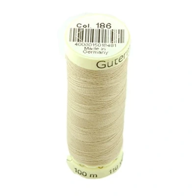 Imagen de Gutermann Sew all Hilo de coser (100 m, 186), color beige