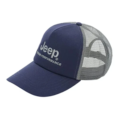 Imagen de JEEP O102630 K882 XP Man Mesh Cap Xtreme Performance Embroidery JX22A Hombre Deep Blue/Natural Gr Uni