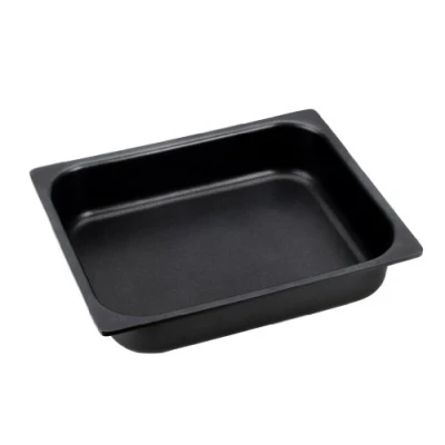 Imagen de BRA Bandeja rustidera, Aluminio Fundido, Negro, 30 cm