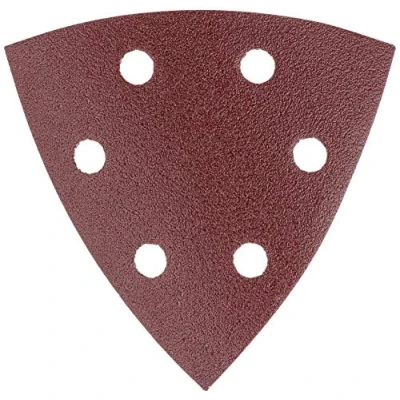 Imagen de Bosch 2607019490 Paquete de 25 lijas para lijadoras Delta (93 mm, grano 120)