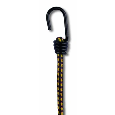 Imagen de Chapuis TE5 Lote de 2 correas con gancho acero plastificado 40 kg Diámetro 10 mm Largo 1,2 m