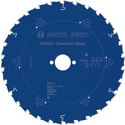 Imagen de Bosch Professional 2608644339 Disco de sierra circular CSB Expert ConstructWood: 235x30x30D