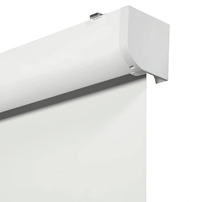 Imagen de VIEWTEX Estor Enrollable a Muelle ViewBox con Cajón de Aluminio Tejido Opaco Térmico/Oscurante Blanco 135 X 190cm Fabricado en España Garantia 5 años