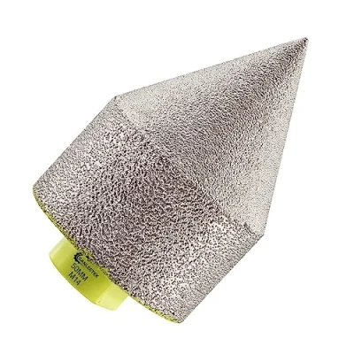 Imagen de Broca de Chaflán Diamante 50mm Fresa para Agrandar y Forma a Agujeros Existentes en Azulejos Porcelana Cerámica Granito Mármol M14 Rosca SANLEETEK