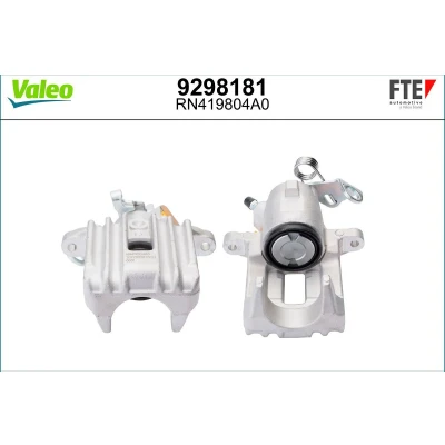 Imagen de FTE 9298181 Pinza de freno gris Aluminio Eje trasero, derecha sin soporte SEAT: Leon I Hatchback, Toledo 2 Limousine, VOLKSWAGEN: Golf 4