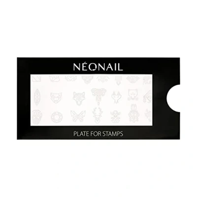 Imagen de NEONAIL Nail Art Stamping Plate 02 Placa de Estampado Uñas Plantilla Sello Decoración