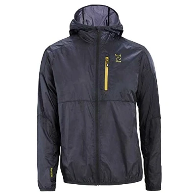 Imagen de ALTUS Roraima Chaqueta de trekking cortavientos Repelente al agua Transpirable Hombre (FR/ES, Letras, XL, Regular, Negro)