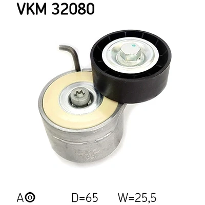 Imagen de SKF VKM 32080 Polea Tensora con material de fijación FIAT: Fiorino III Furgón / Familiar, Doblo I Cargo, Panda II Hatchback, LANCIA: Ypsilon
