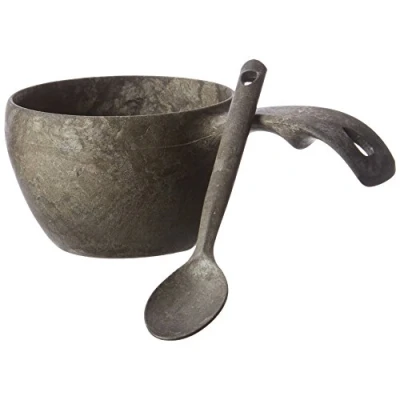 Imagen de Relags Kupilka Taza con cuchara (210 ml), color negro