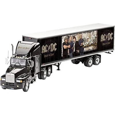Imagen de Revell Set de Regalo AC/DC Tour Truck Rock Or Bust Camionetas ACDC Kit Modelo, Multicolor (07453)