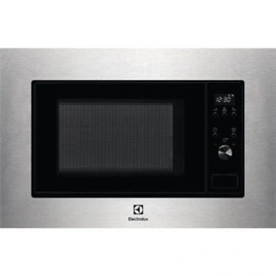 Imagen de Microondas integrable Electrolux EMS2203MMX, 700 W, 5 niveles, Display LCD, 20 l, Inox