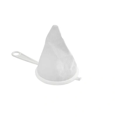 Imagen de Colador Tela Franela Armazón de Plastico Ø 16 cm. Con 2 Ganchos