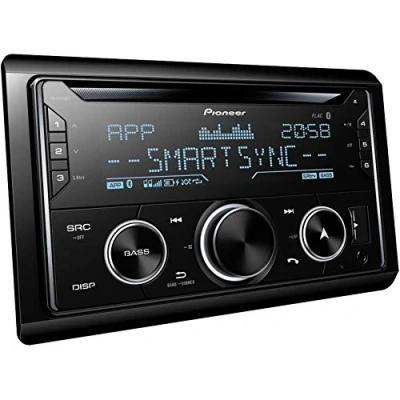 Imagen de Pioneer FH S720BT Autoradio con CD de 2 DIN Bluetooth®, iluminación multicolor, USB, aplicación Smart Sync y compatible dispositivos Apple Android
