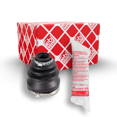 Imagen de FEBI BILSTEIN 171764 Fuelle Palier lado de engranaje, Eje delantero, derecha Caucho RENAULT: CLIO 3, MEGANE 3 Grandtour, TWINGO 2