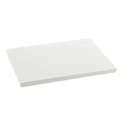 Imagen de Metaltex Tabla Profesional de Cocina Corte, Polietileno, color Blanco, 33 x 23 1,5 cm