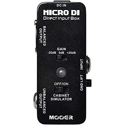 Imagen de Mooer MICRO DI Pedal de efectos