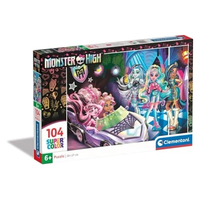 Imagen de Clementoni 104 Piezas Monster High Puzzle Infantil A Partir De 6 Años, Multicolor, Fabricado en Italia 25783