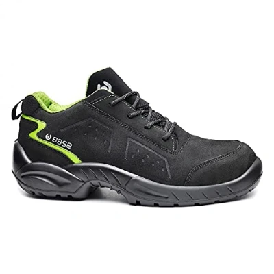 Imagen de BASE Protection Chester S3 SRC Zapato de Seguridad, Talla: 46, Color: Negro/Verde, B0178BGN46