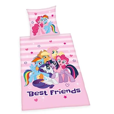 Imagen de Herding My Little Pony Juego de Cama con Funda Almohada (80 x 80 cm, nórdica 135 200 Cierre Cremallera)