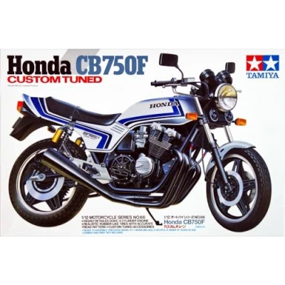 Imagen de Tamiya CB 750F Vehículo 14066 Honda CB750F Custom Tuned (Ltd Edition) 1:12 Kit de Modelo Motocicleta, Multicolor, Mittel