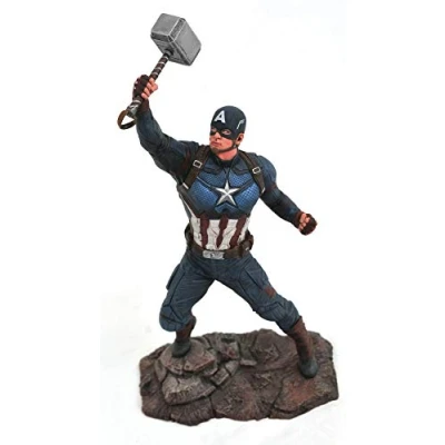 Imagen de Marvel Avengers Endgame Captain America PVC Figura, Multicolor, One Size (Diamond Select Toys JUL192669)
