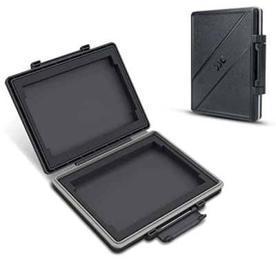 Imagen de JJC Caja protectora portátil SSD resistente al agua para unidad interna de estado sólido 6,3 cm