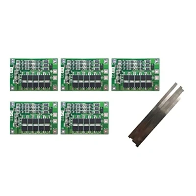 Imagen de TECNOIOT 5 pcs 3S 40A 11.1V 12.6V 18650 Placa de protección batería Litio con saldo BMS + 5uds Tira níquel