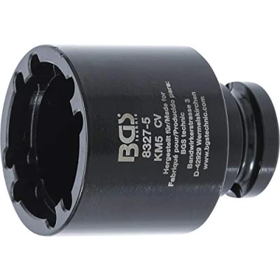 Imagen de BGS 8327 5 Vaso almenado para tuercas ranuradas dientes internos KM5