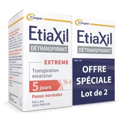Imagen de Etiaxil Tratamiento Detranspirante Sudoración Excesiva Set de 2 x 15 ml