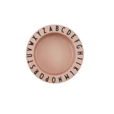 Imagen de design letters Eat &amp; Learn Profundo Plato irrompible para Niños Tritan Bebe Desayuno Diseñado en Dinamarca sin BPA/BPS de cena Vajilla Apto lavavajillas