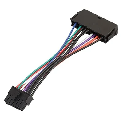 Imagen de P00S Cable adaptador de 24 pines a 12 ATX para placa base Acer alimentación 13 cm Q87H3 AM Q87