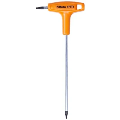 Imagen de Beta 97ttx 40 chiavi maschio piegate con impugnatura per viti impronta torx cromate