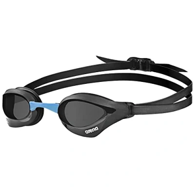 Imagen de arena Cobra Core Swipe Gafas de Natación Competición Unisex para Adultos, con Lentes Curvadas, Antivaho, Protección UV, 5 Puentes Nasales Intercambiables