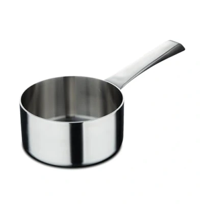 Imagen de MasterPro SIGMA Cazo Sin Tapa 1.6L 16x8 cm Acero Inoxidable Multi capa Mango Remachado de Fundición Apto para Todo Tipo Cocinas Fácil Limpieza