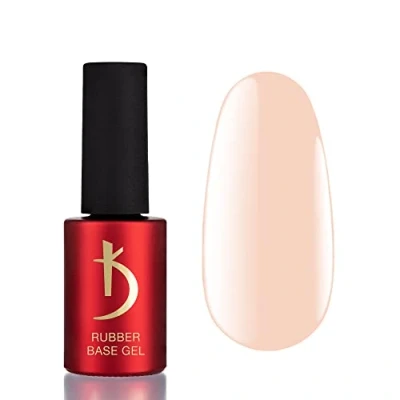 Imagen de Kodi Professional Esmalte Semipermanente Rosa Polvo Pastel Esmaltes Semipermanentes para Uñas 7ml Rubber Base Gel Powder Pink Coat UV LED