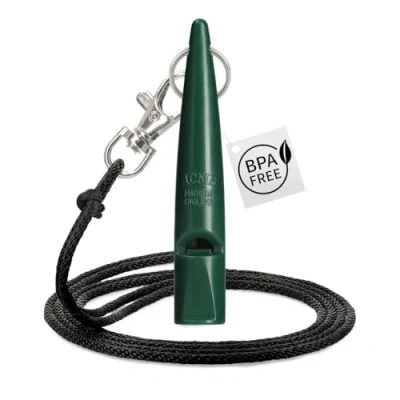 Imagen de ACME Silbato para Perros 211,5 con Cinta de Original Inglaterra Ideal el Entrenamiento Material Robusto Frecuencia estandarizada Fuerte y Gran Alcance