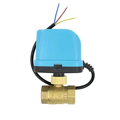 Imagen de OemClima DC 24v Valvula motorizada 24 v electrovalvula 2 vias 1/2 3/4 1 1/4 Pulgada (DN15 (1/2&quot;))