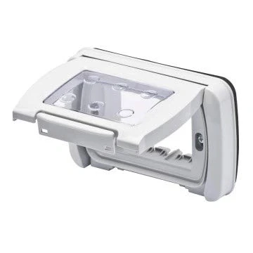 Imagen de Gewiss Top System Placa estanca 4 módulos Gris