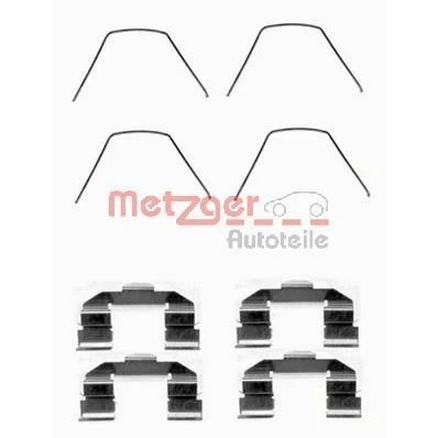 Imagen de METZGER 109 1607 Kit de accesorios, pastillas frenos MAZDA: 6 Berlina, Hatchback, Wagon