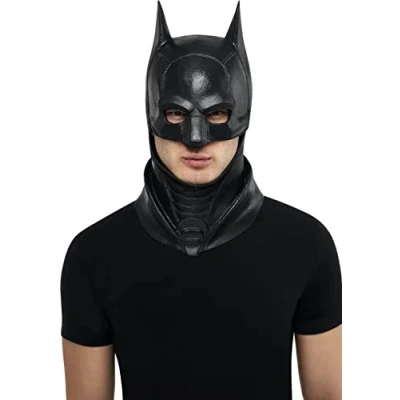 Imagen de Rubie&#039;s Men&#039;s DC Batman Movie Deluxe Overhead Latex Mask, As Shown, One Size